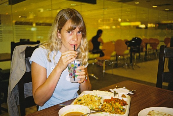 A Vegetarian Curry from the Vegetarian Curry shop at Changi Airport - it was lovely